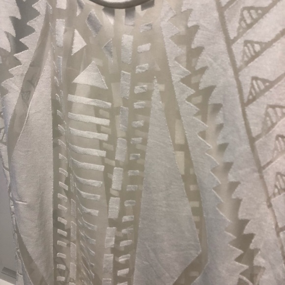 Mossimo Burnout Tank Small White E1-1187 - Picture 3 of 8